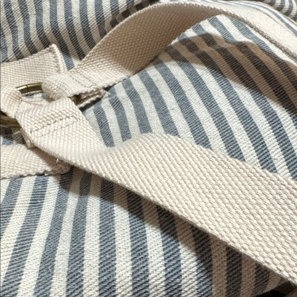 UNIONBAY White & Gray Canvas Bag Book Bag